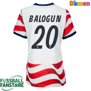 Vereinigte Staaten Folarin Balogun #20 Replik Heimtrikot Damen WM 2026 Kurzarm